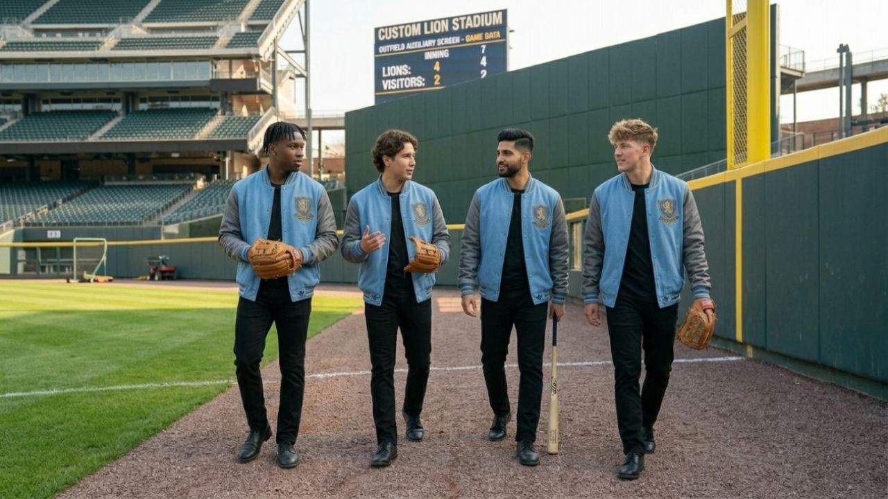 Baseball Varsity Jackets Men Custom Made