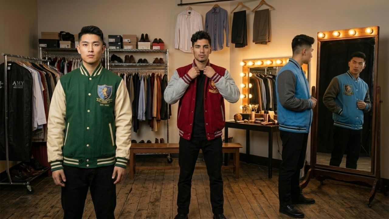 Baseball Varsity Jackets Men Custom Made