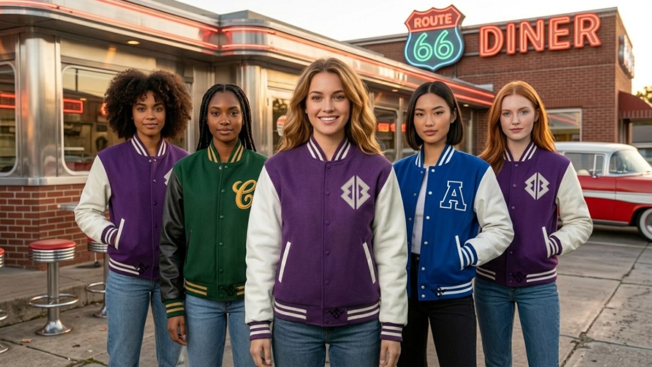 Trendy Varsity Jackets For Women