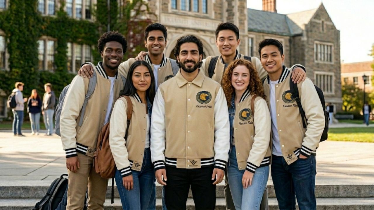 Wholesale Trendy Varsity Jackets For College Students