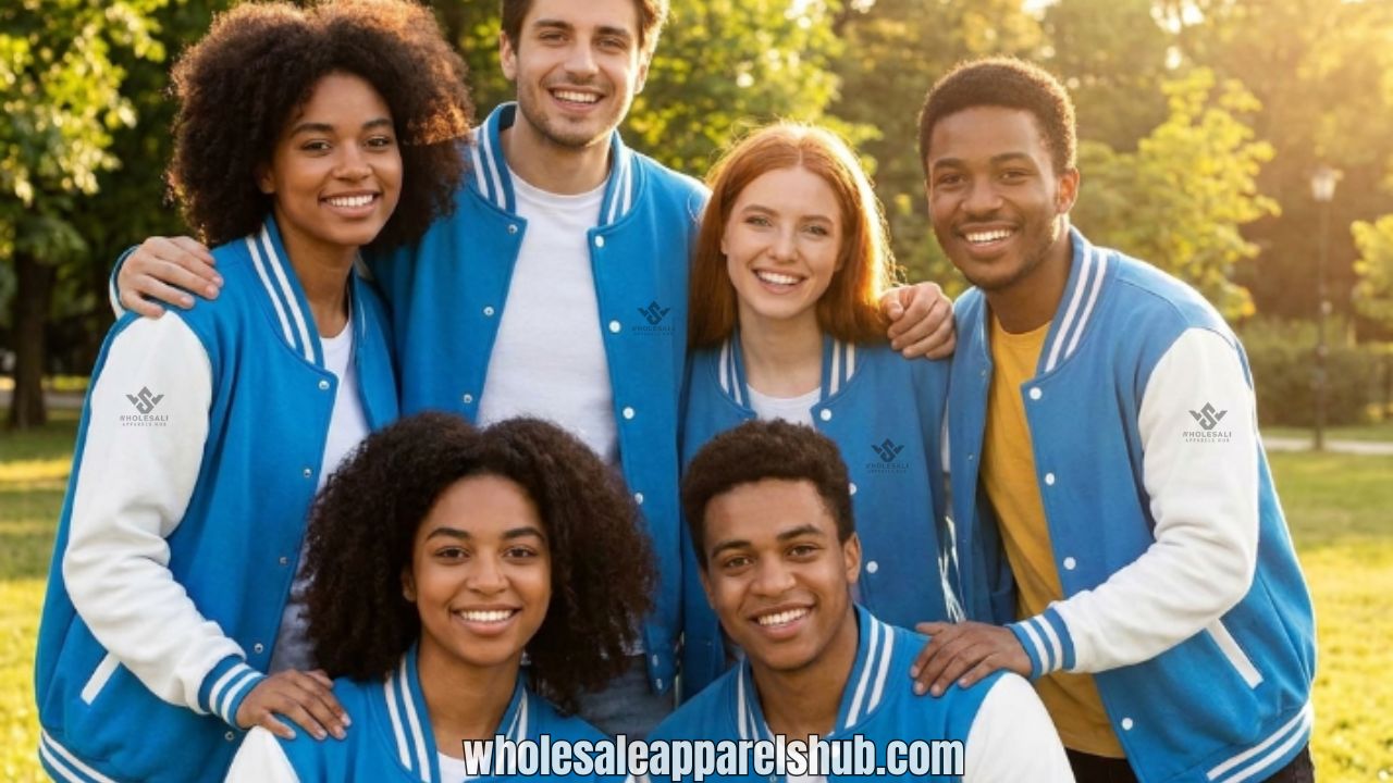 Cotton Fleece Varsity Jackets For Unisex