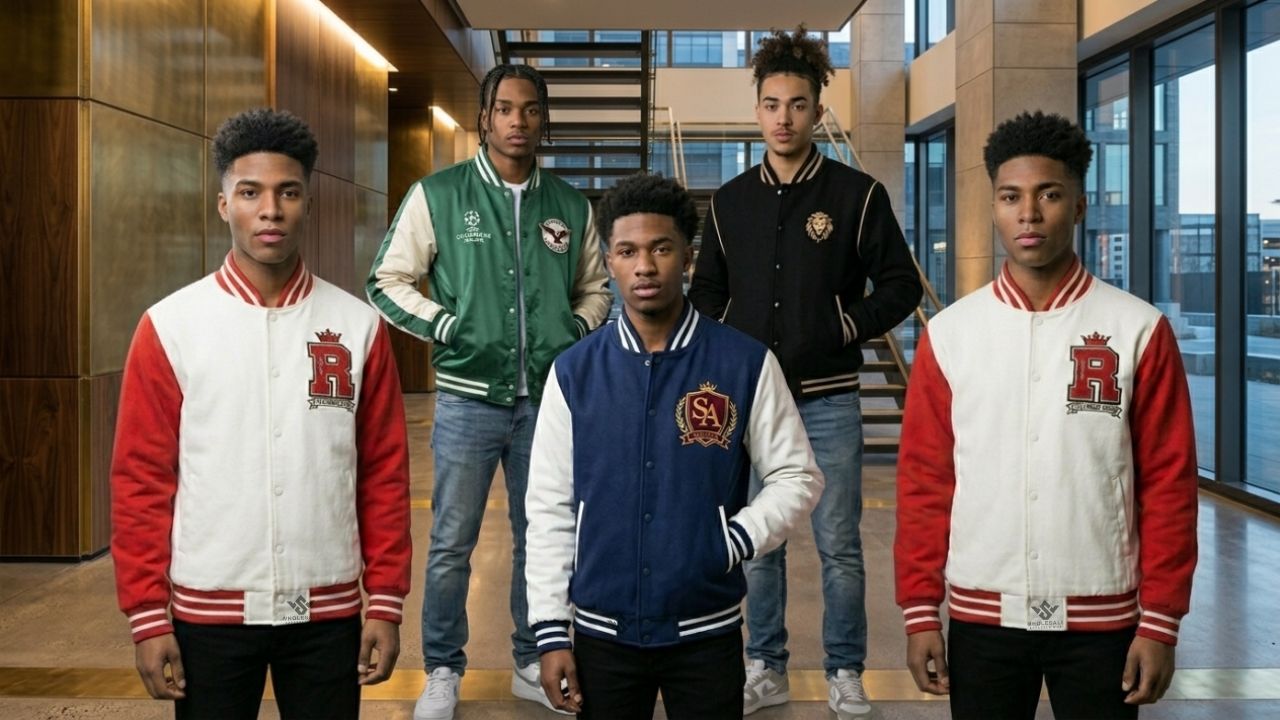 Custom Embroidered Varsity Jackets Wholesale
