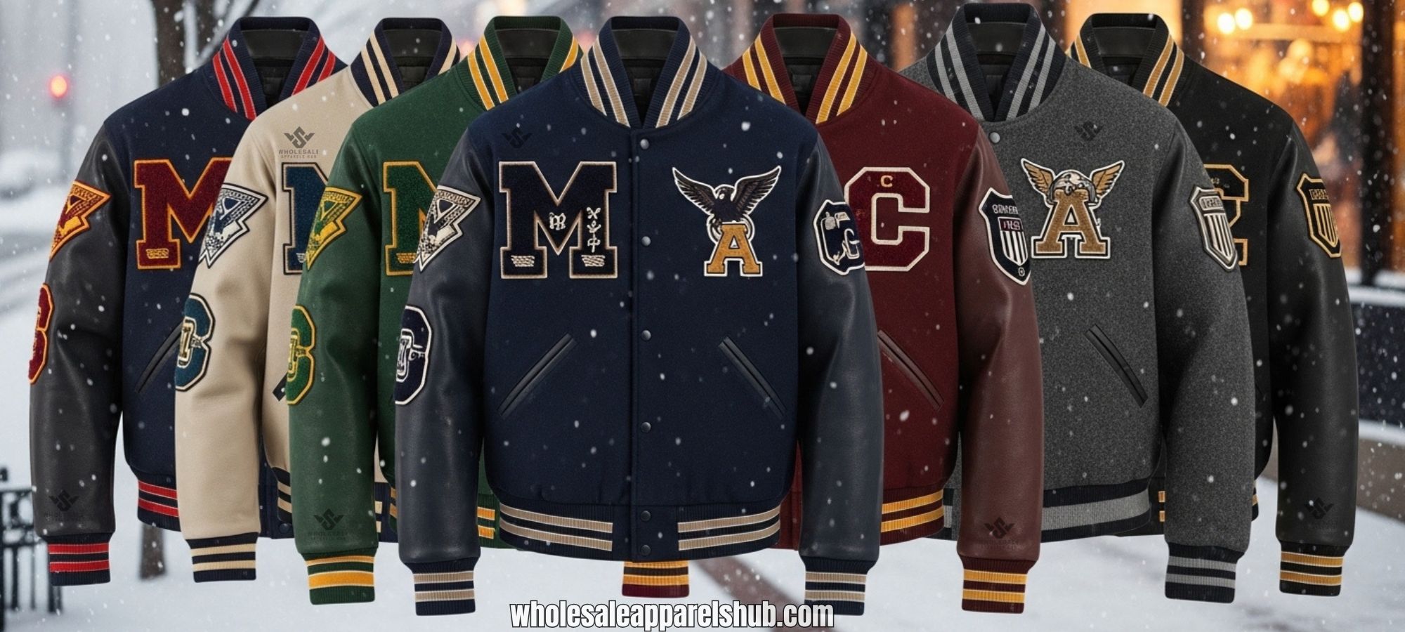 Wool Varsity Jackets For Winter Classic