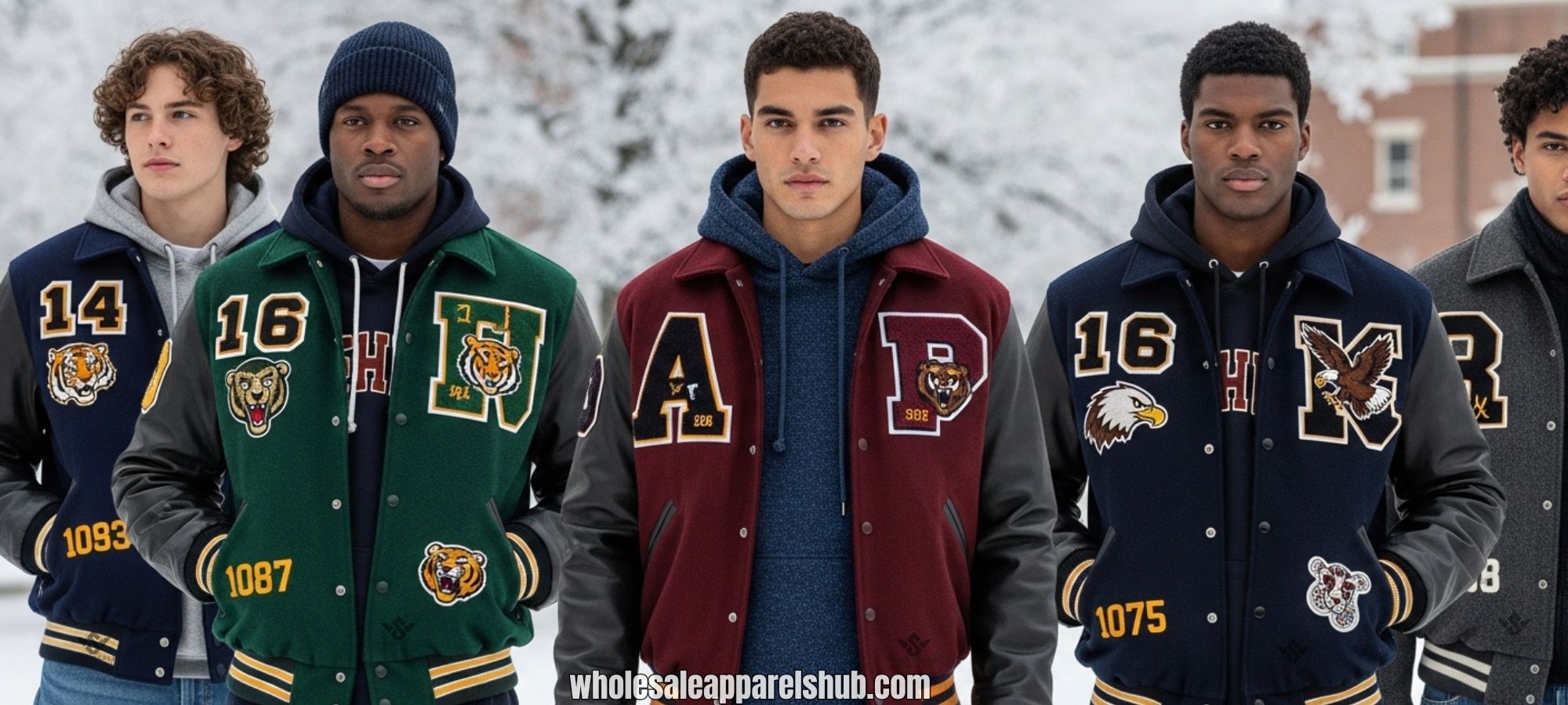 Wool Varsity Jackets For Winter Classic
