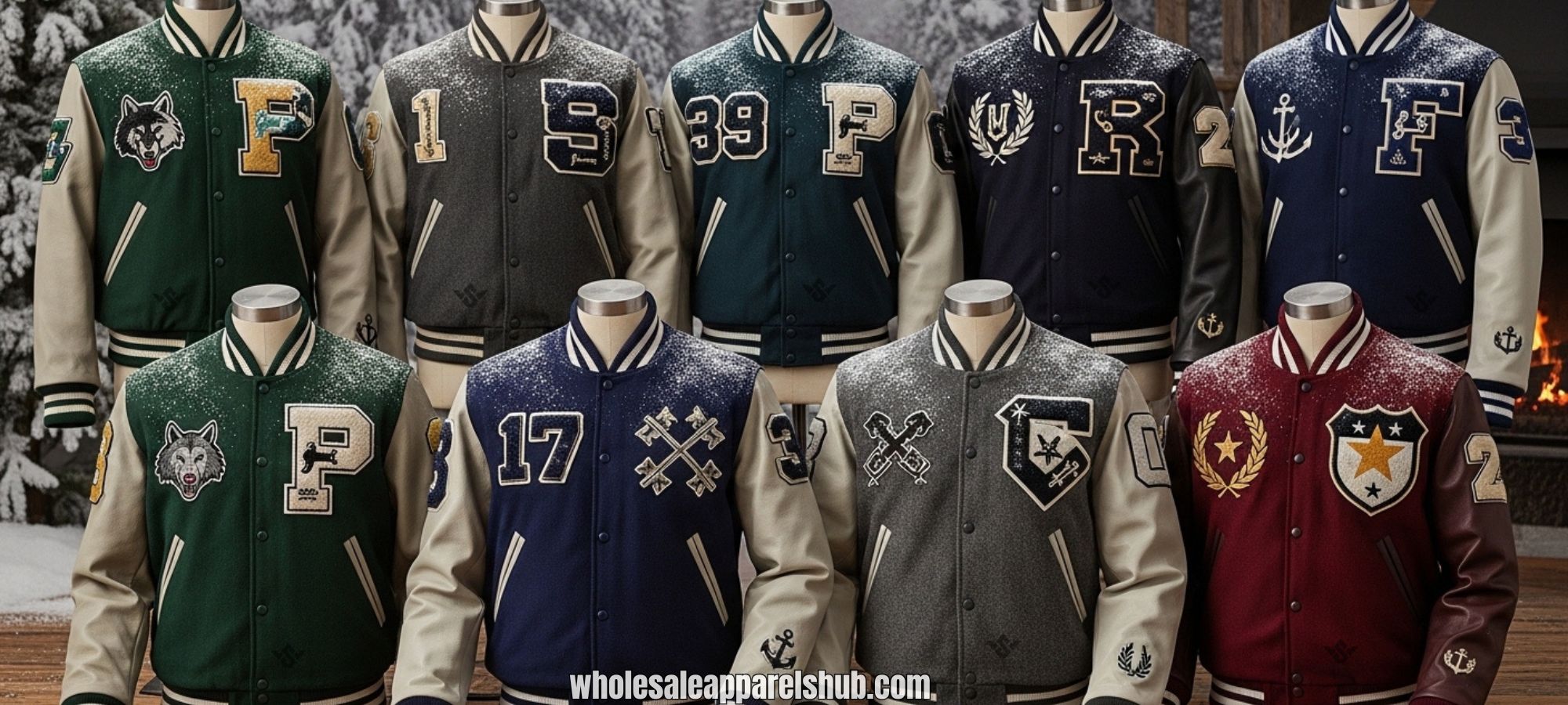 Wool Varsity Jackets For Winter Classic