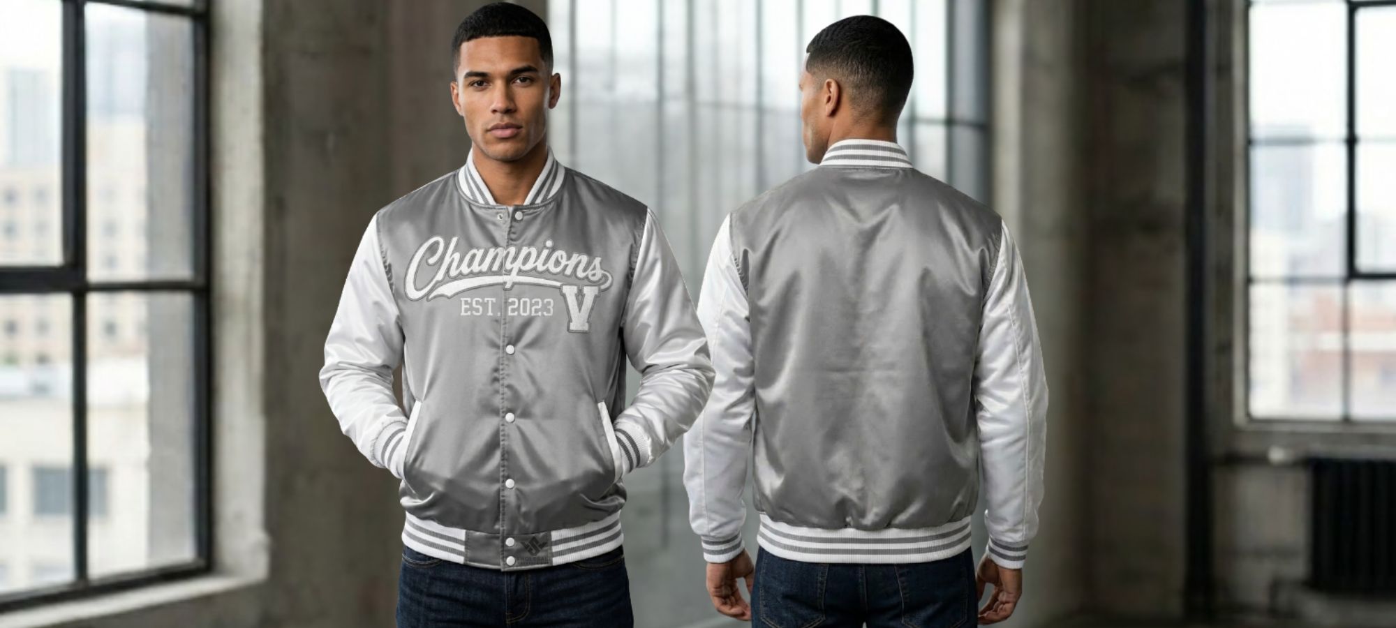 Satin Varsity Jackets With Customization