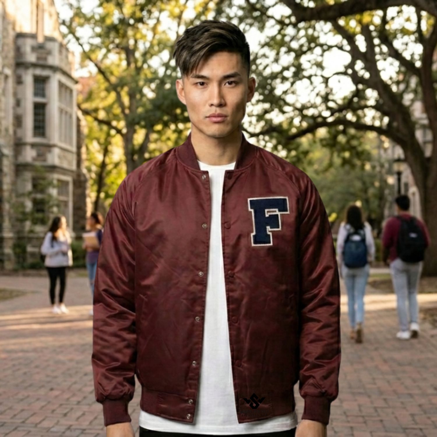 Satin Varsity Jackets Lightweight
