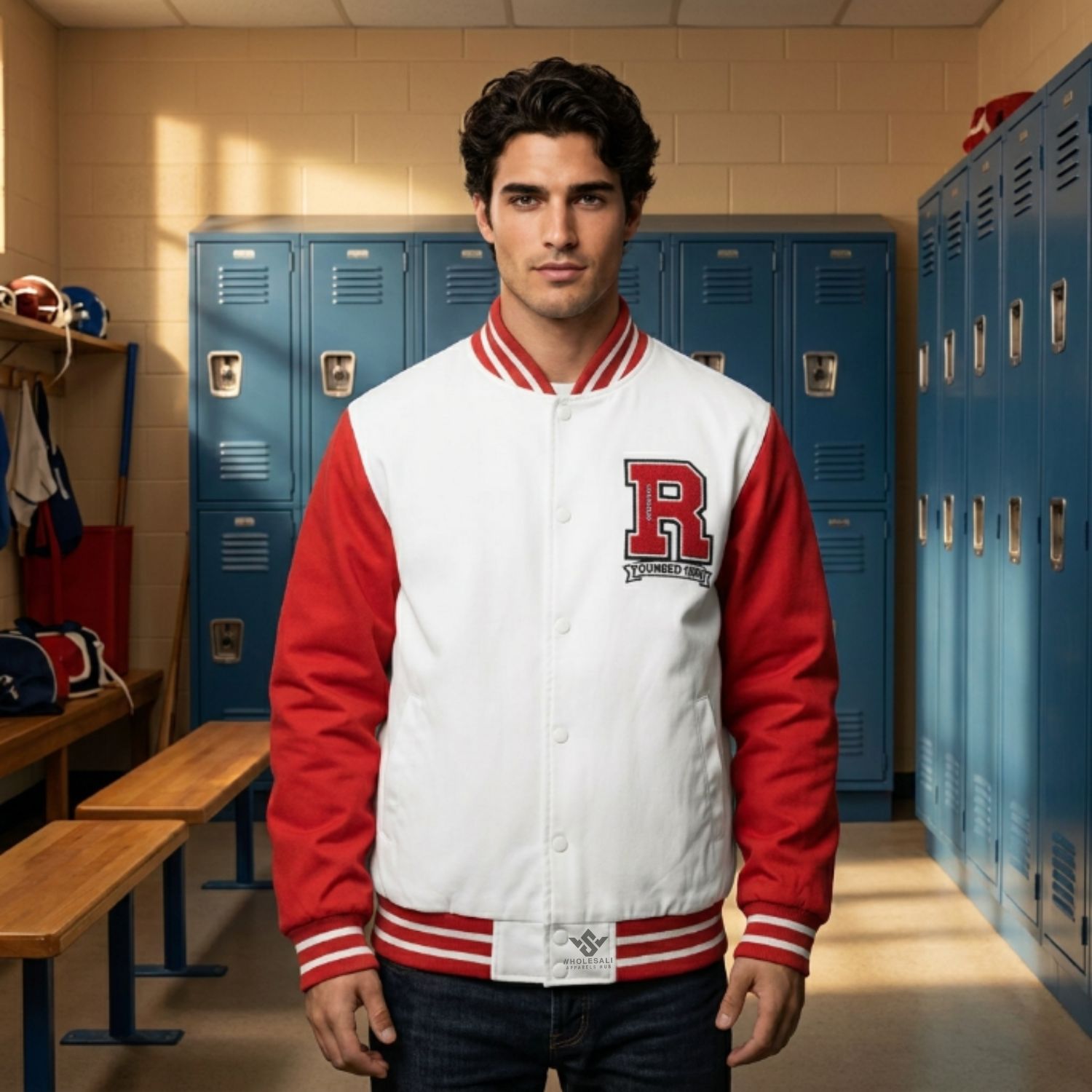 Custom Embroidered Varsity Jackets Wholesale