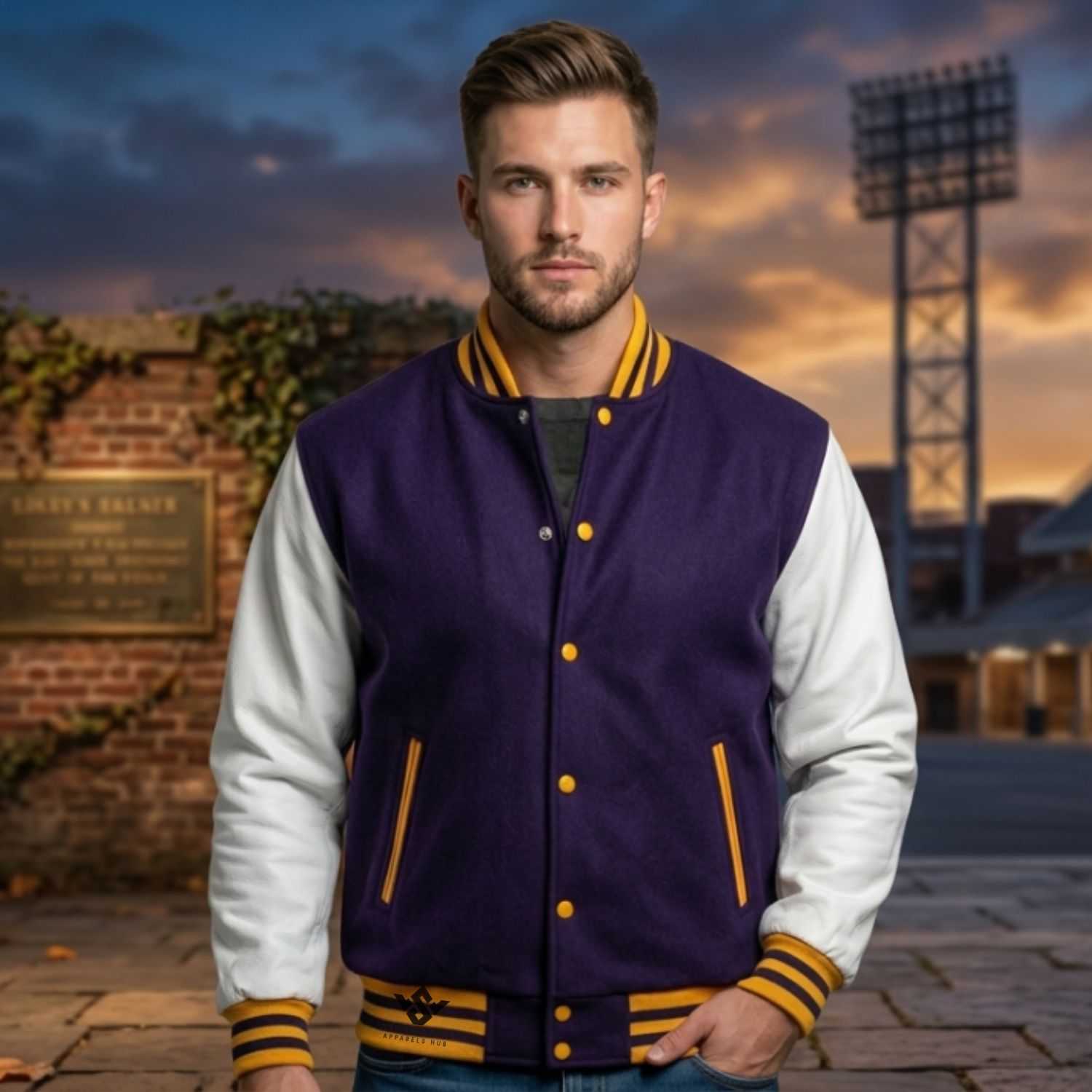 Varsity Jackets Custom Made Wool And Leather