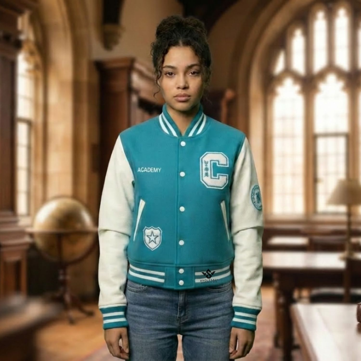 Wholesale Cropped Letterman Varsity Jackets