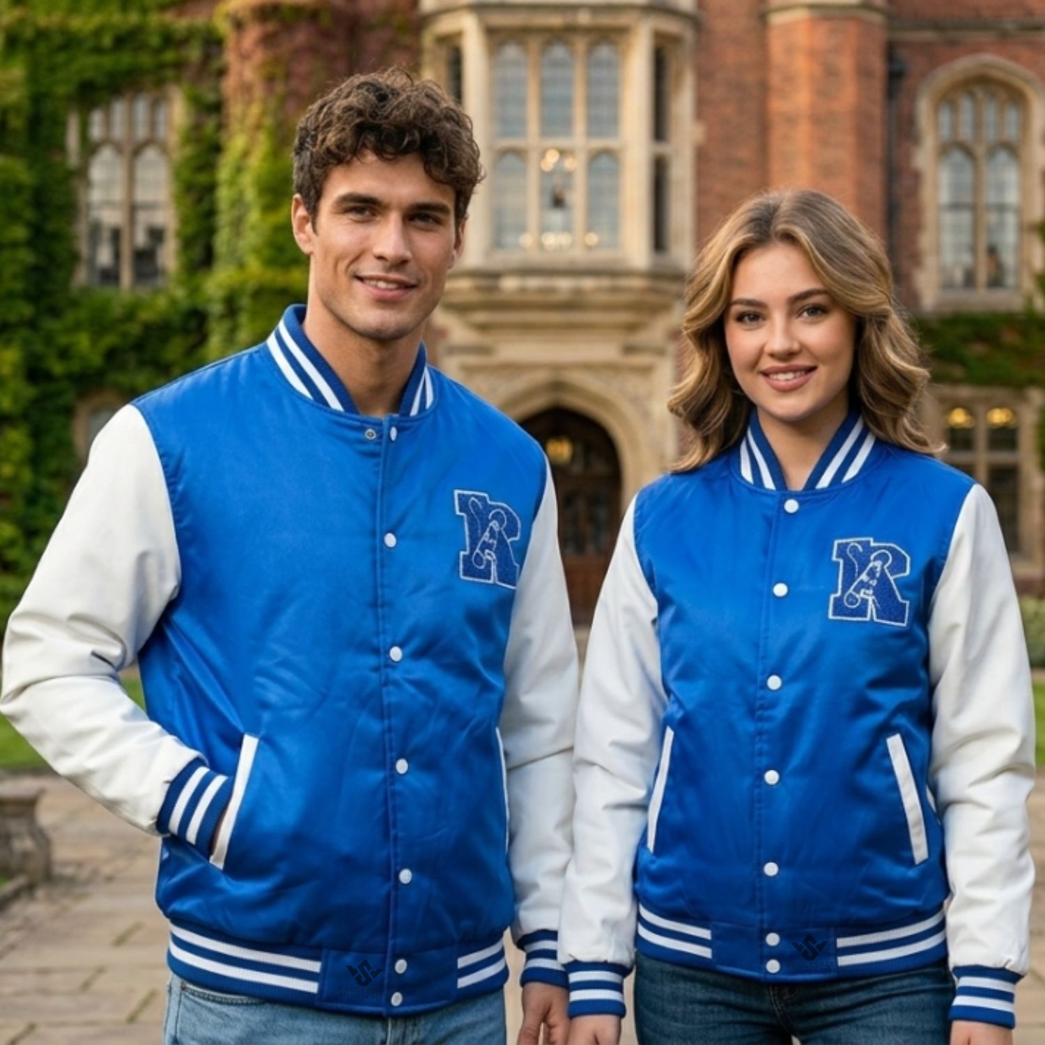 Satin Varsity Jackets For Sport Team Embroidered
