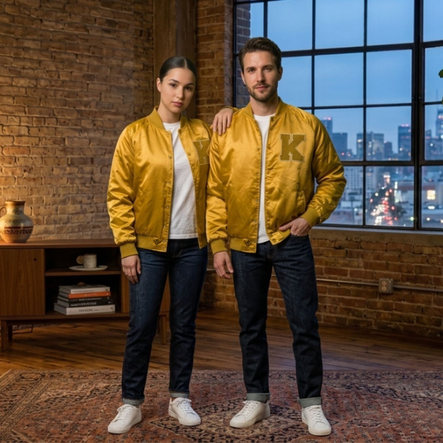 Baseball Team Varsity Jackets With Satin