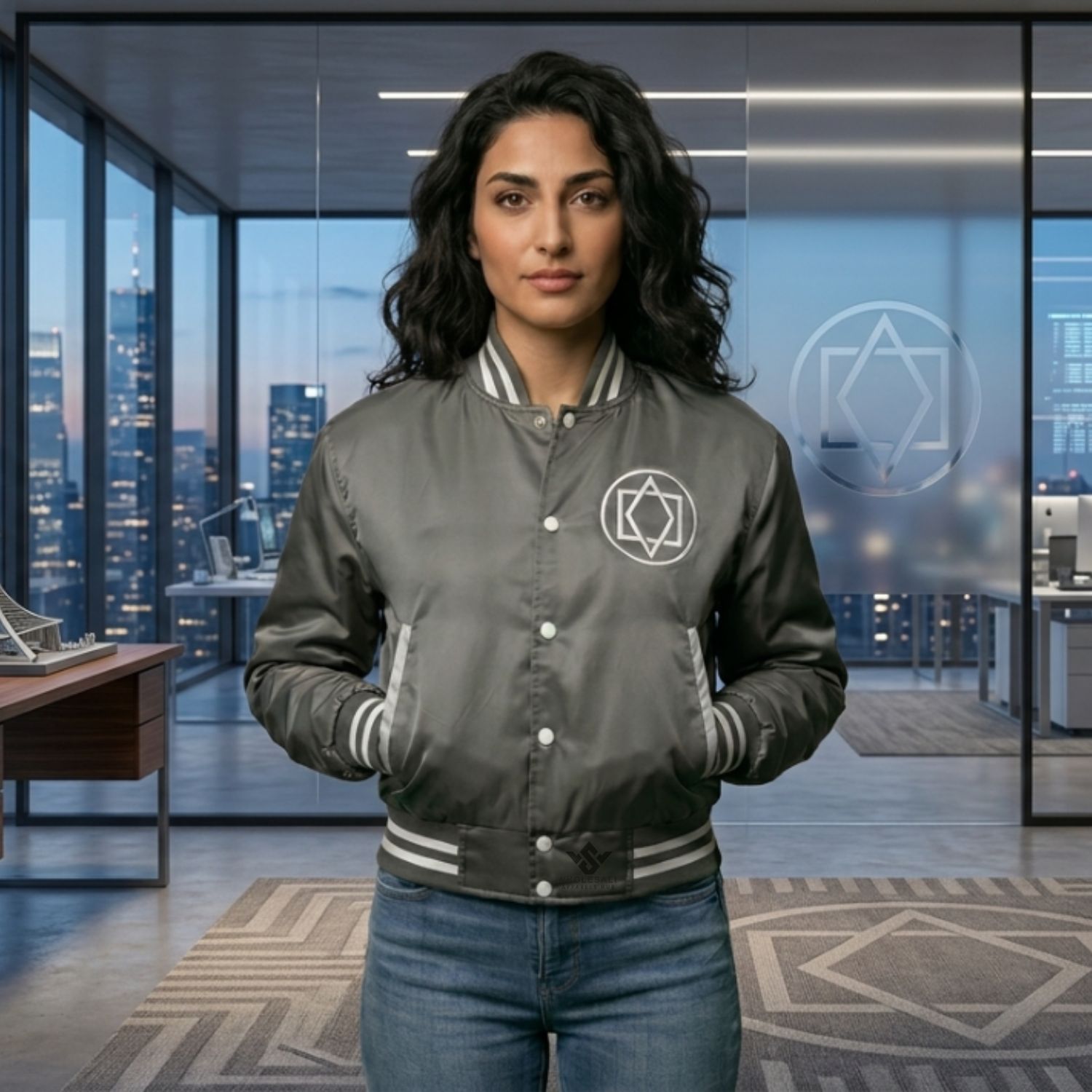 Personalized Varsity Jackets With Satin