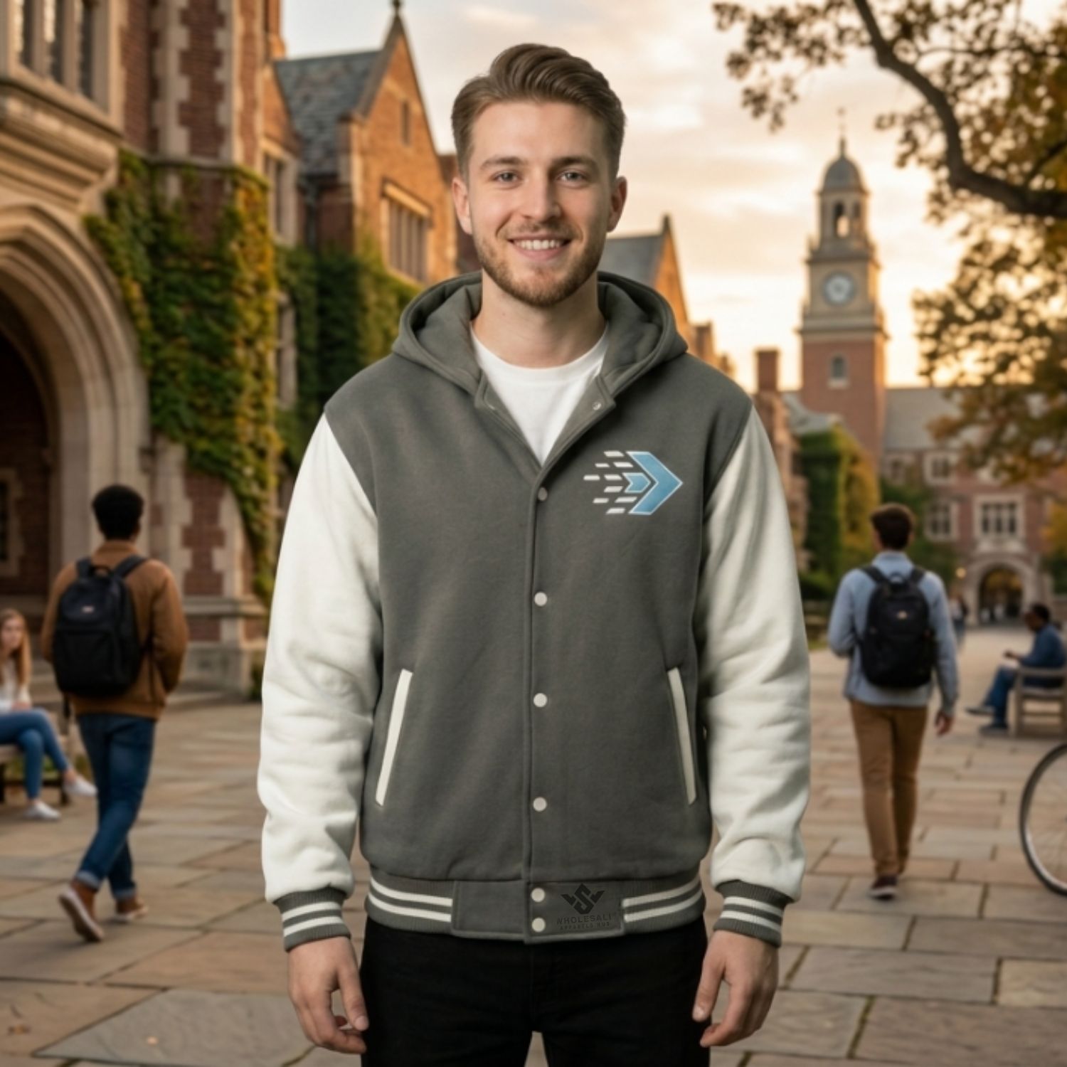 Vintage Custom Fleece Varsity Jackets