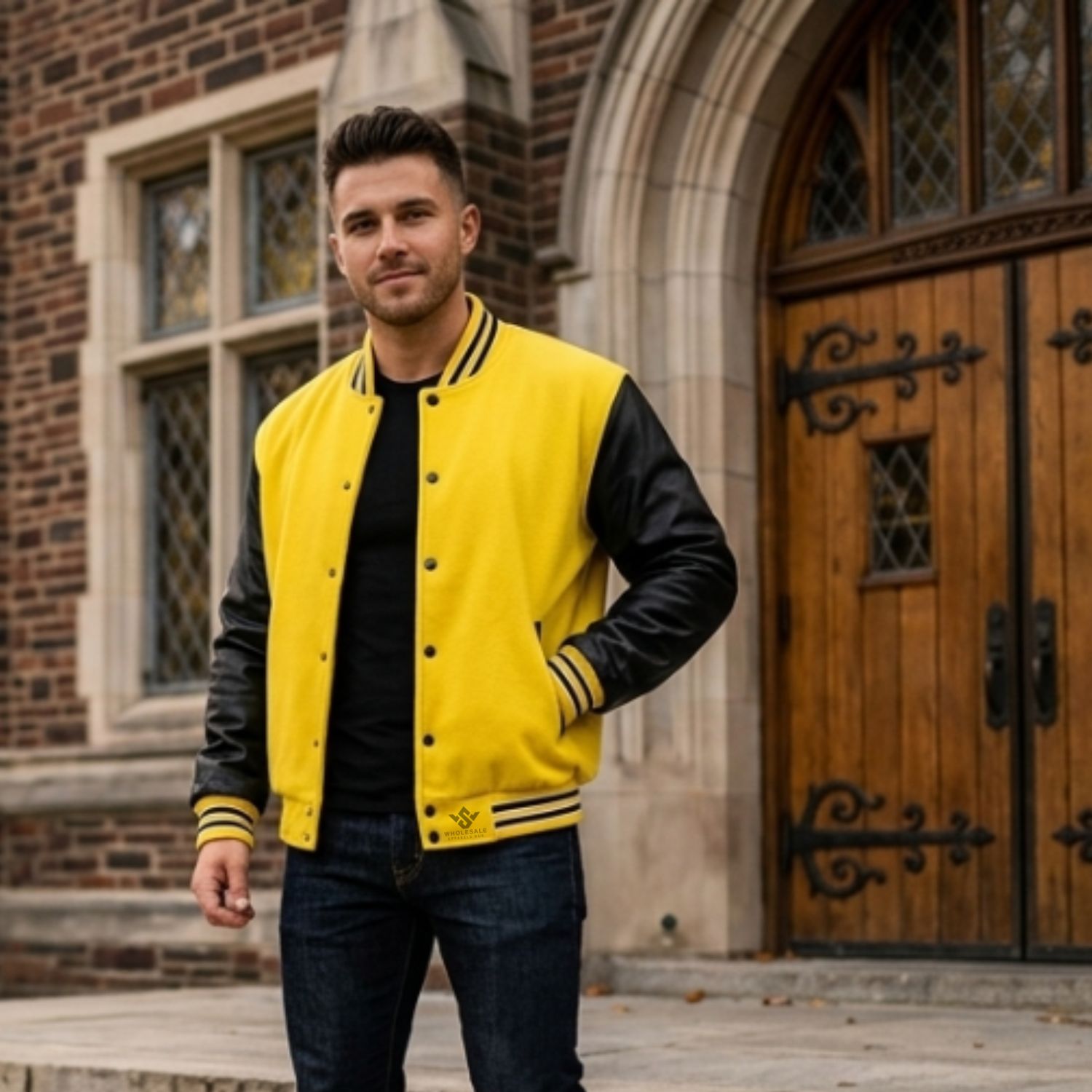 Yellow Varsity Jackets