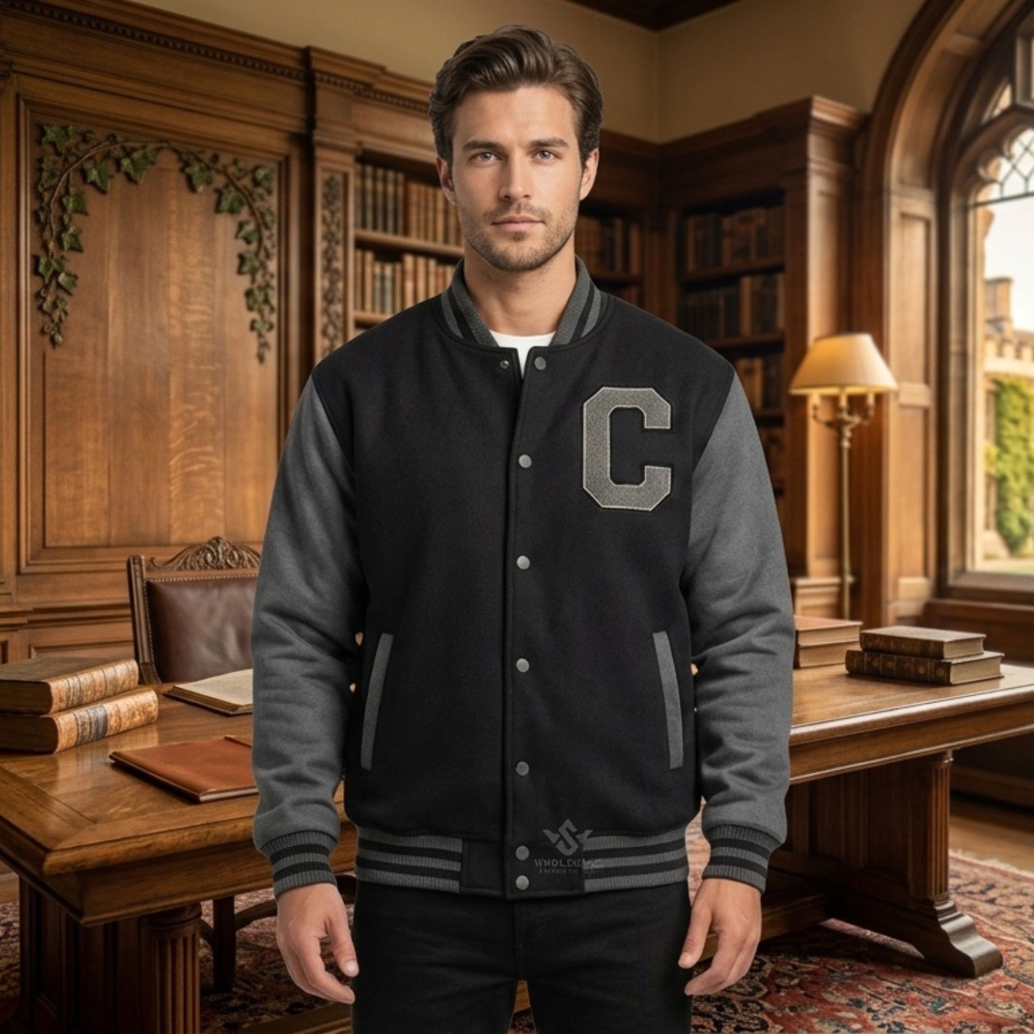 Slim Fit Varsity Jackets For Athletic Build