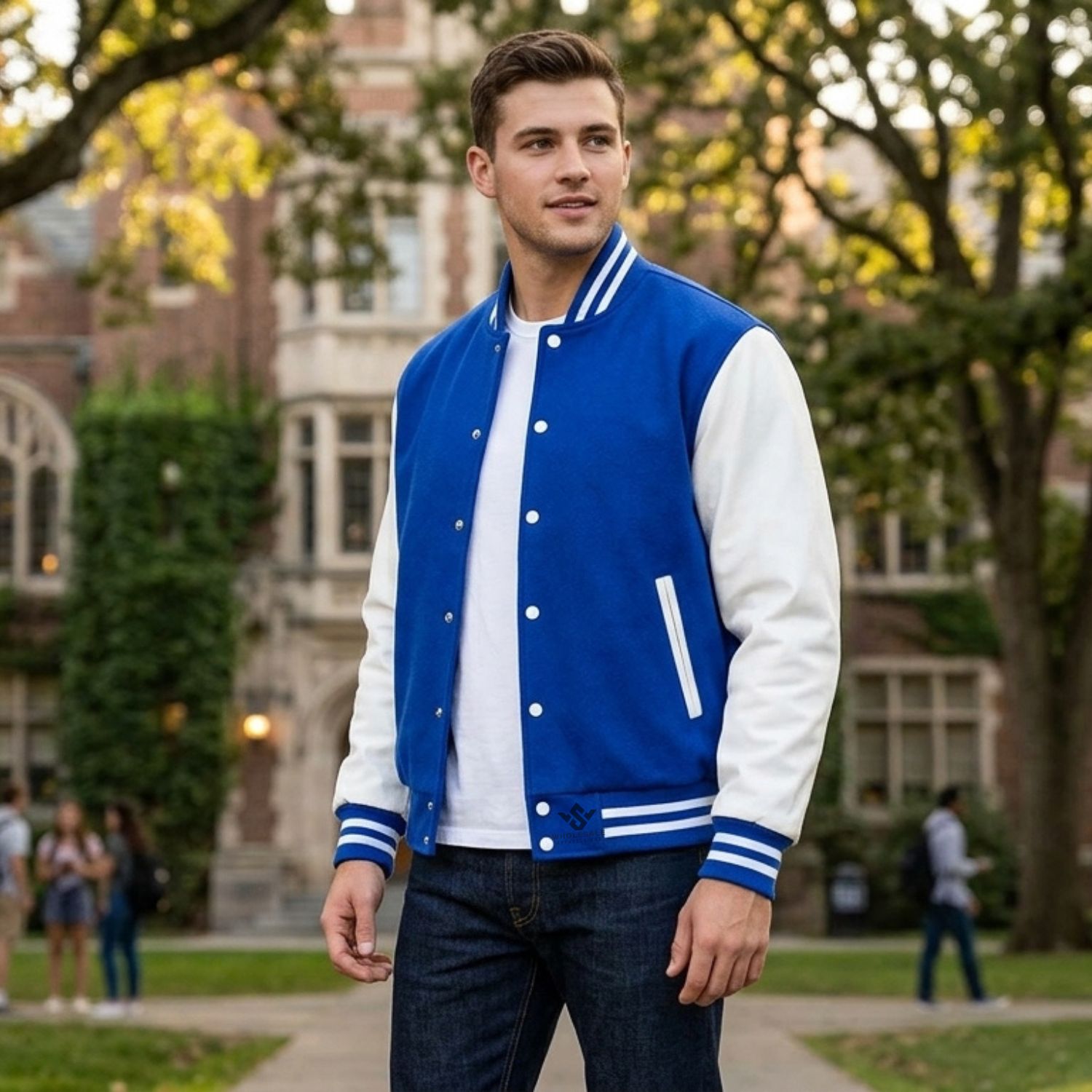 Slim Fit Varsity Jackets For Men Trend