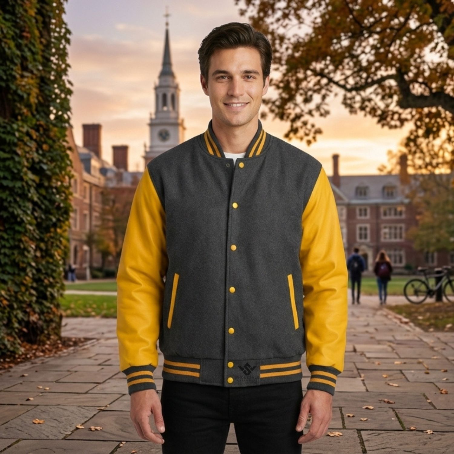 Varsity Jackets With Dresses Streetwear Looks