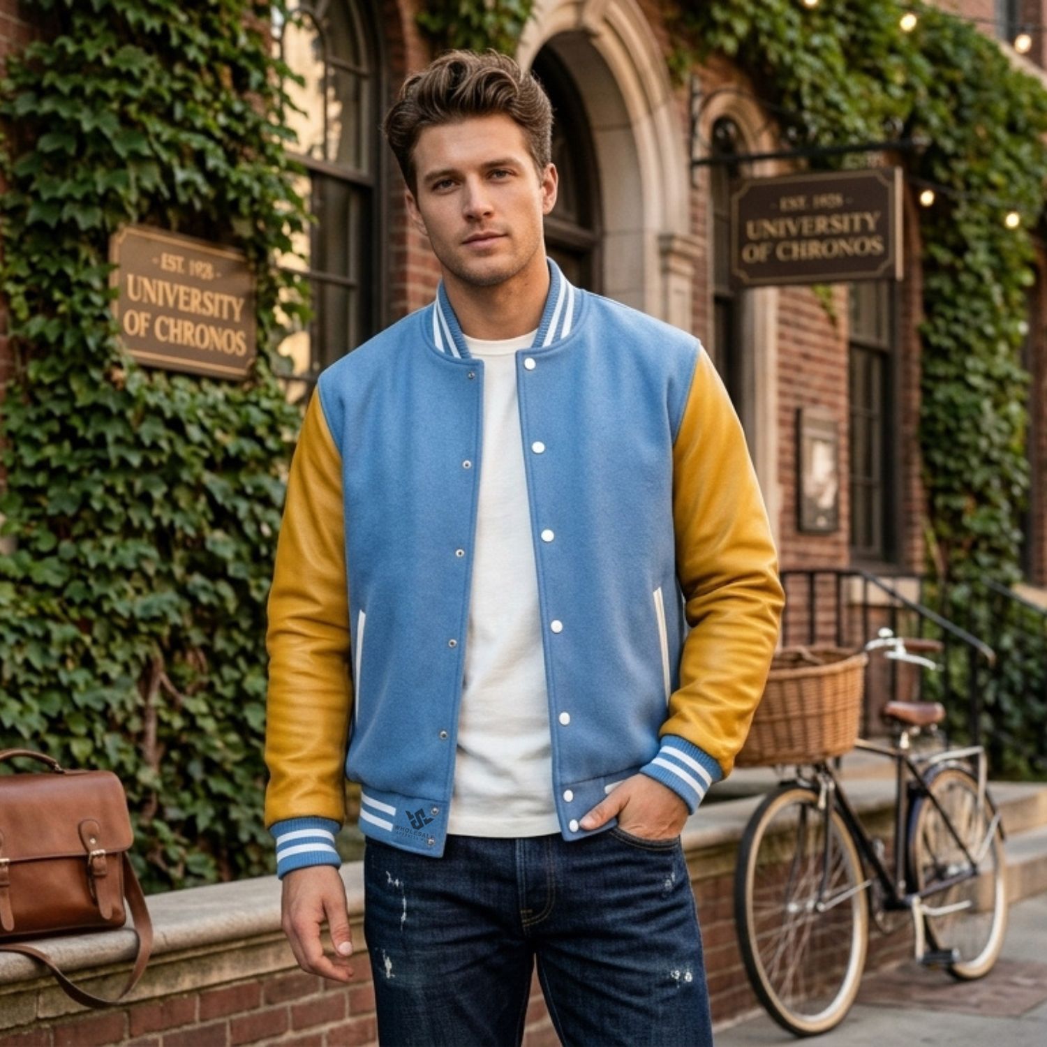 Varsity Jackets With Leather Sleeves