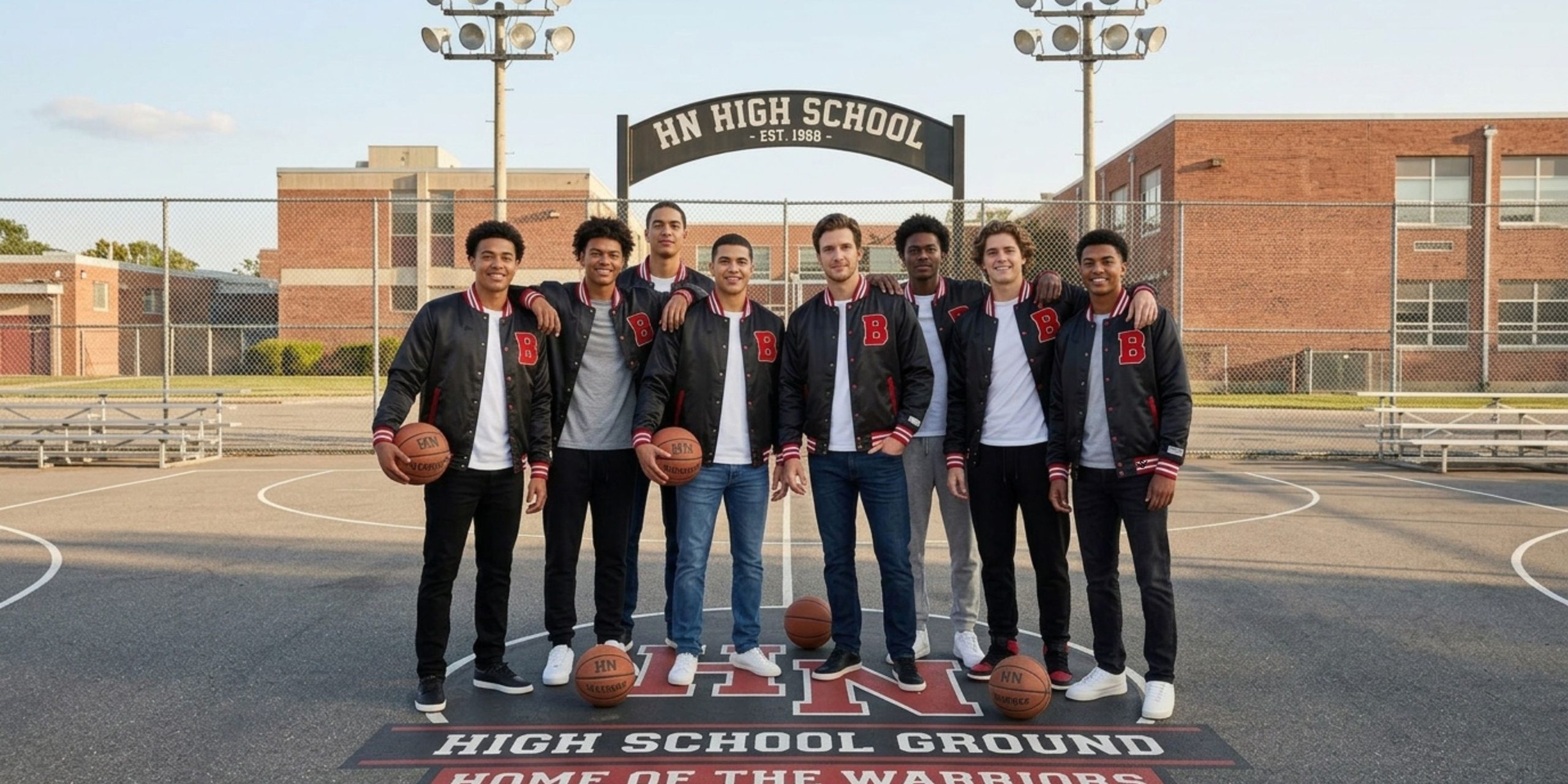 Basketball Varsity Jacket for High School