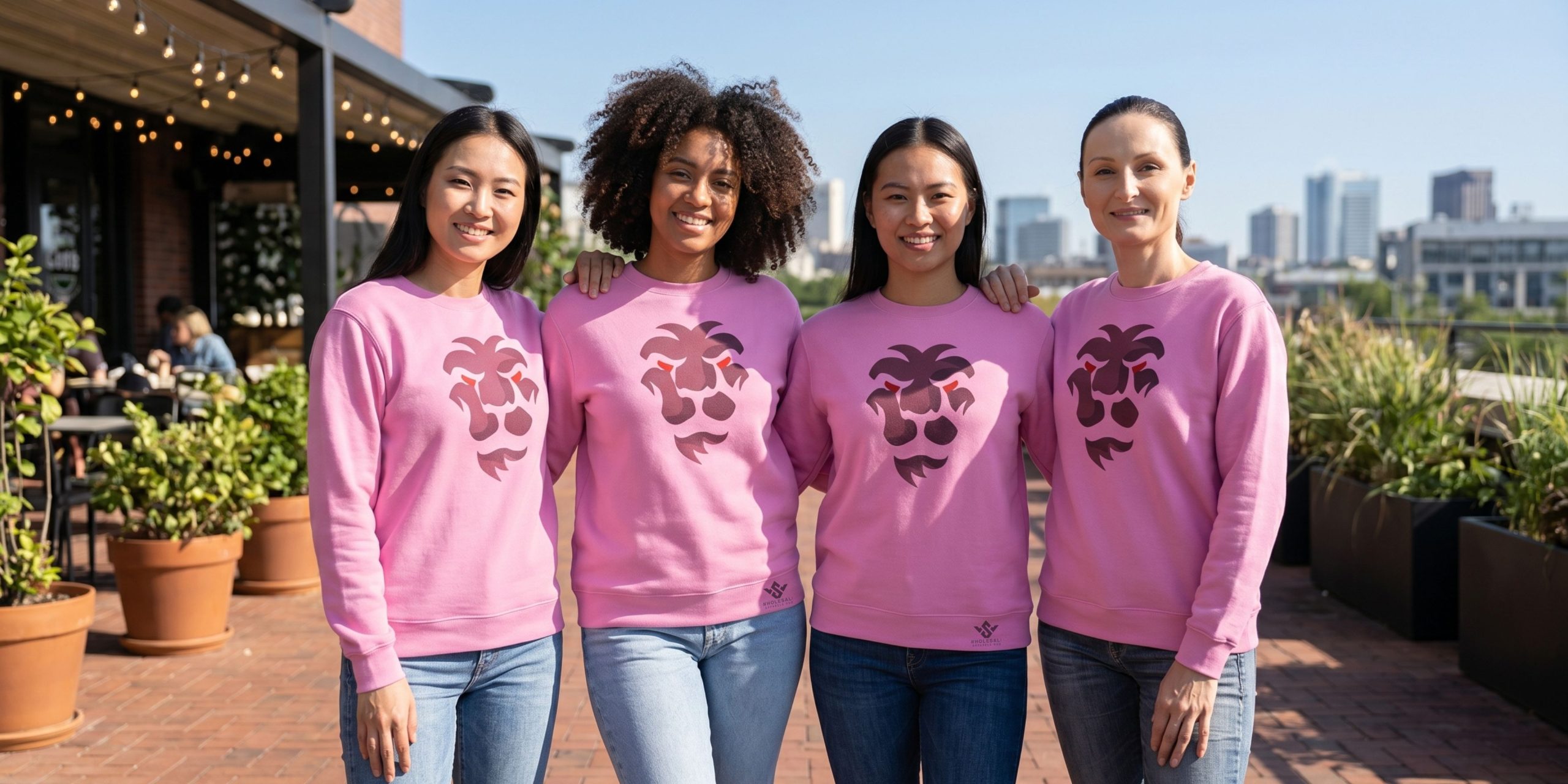 Womens Crew Neck Sweatshirt