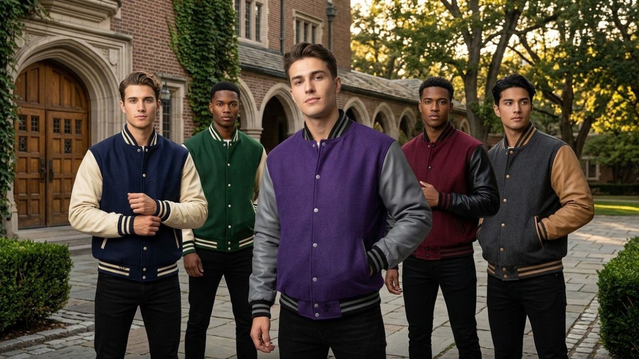 Letterman Jackets Genuine Leather Sleeves