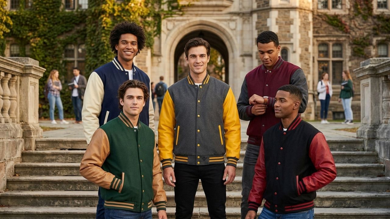Letterman jackets for sports teams embroidery