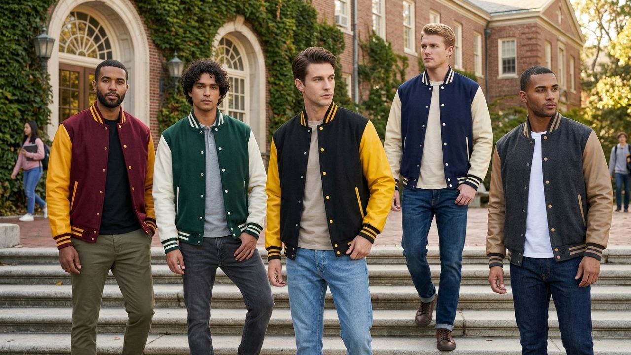 Letterman Baseball Jackets With Custom Design