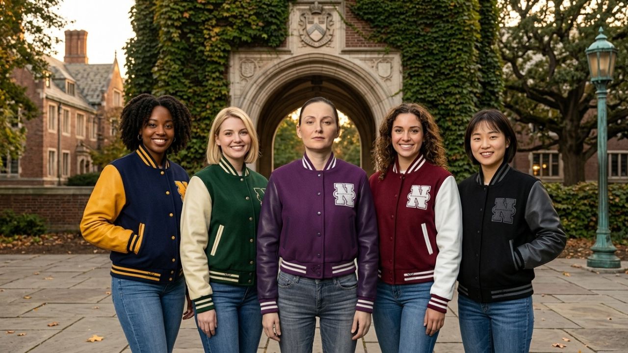 Crop Varsity Jackets Bulk Orders With Customization