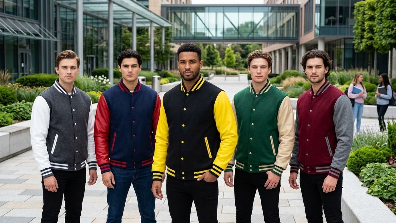 Baseball Jackets Genuine Leather Sleeves
