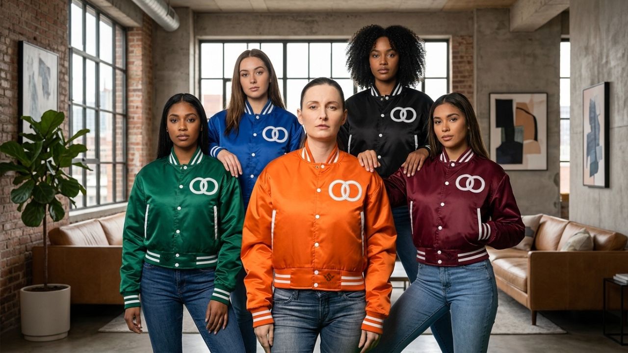 Baseball Jackets Lightweight Women