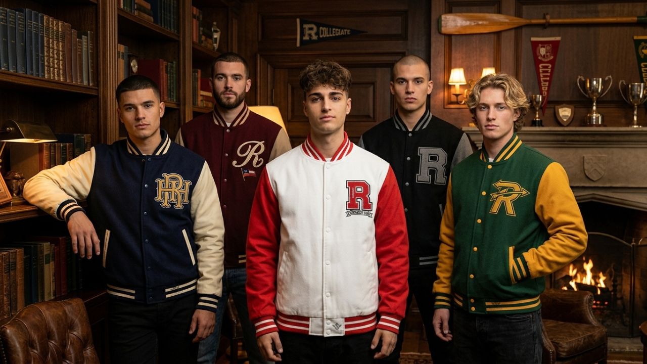Custom Baseball Jackets With Embroidered