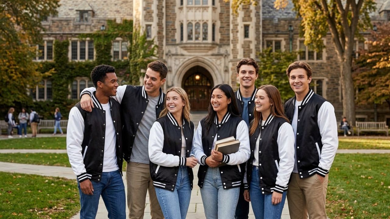 Personalized College Baseball Jackets