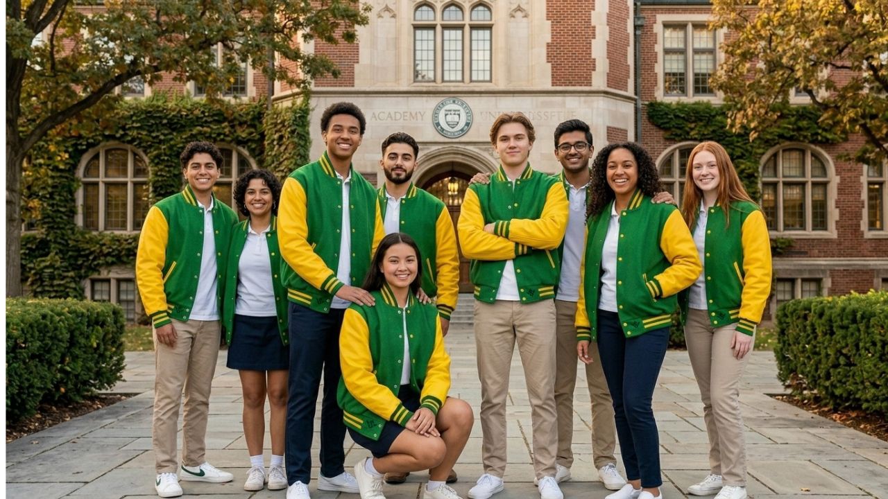 Varsity Jackets With School Team