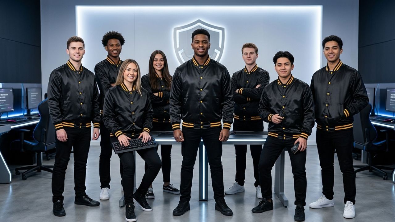 Varsity Jackets With Team