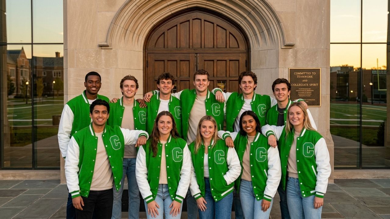 Football Team Letterman Jackets