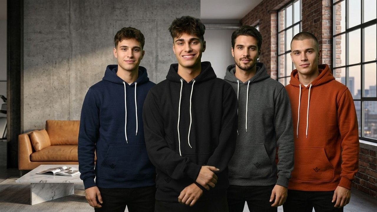 High Quality Black Hoodies Wholesale