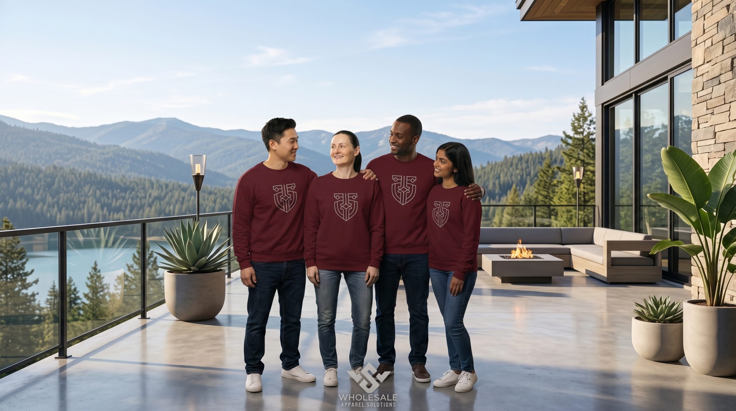 Custom Crewneck Sweatshirts Bulk