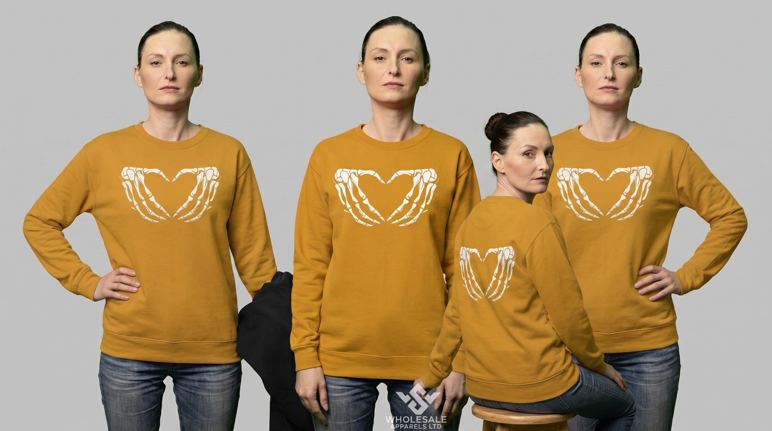 Iadies Sweatshirts Without Hood