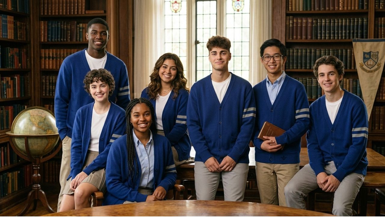 Custom Cardigans For Schools