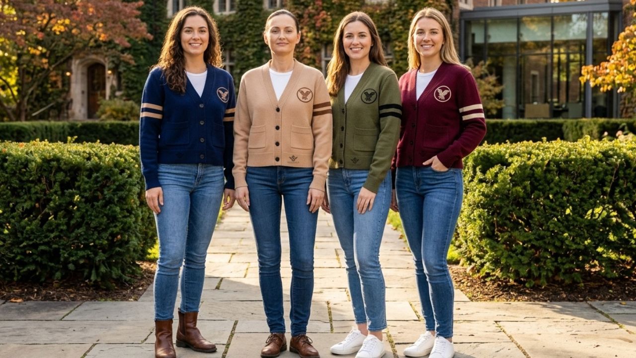 Custom Cardigans With Embroidery