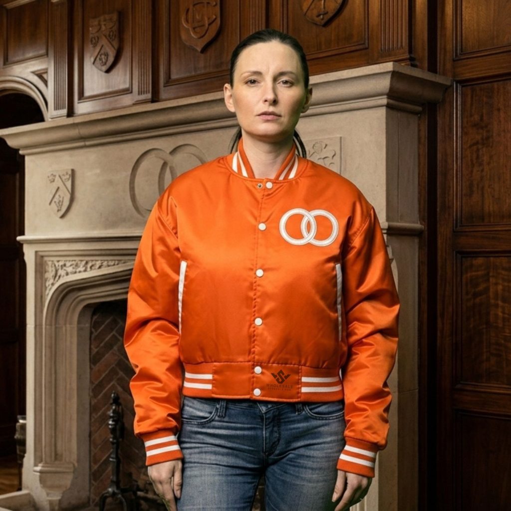 Satin Varsity Jackets Lightweight
