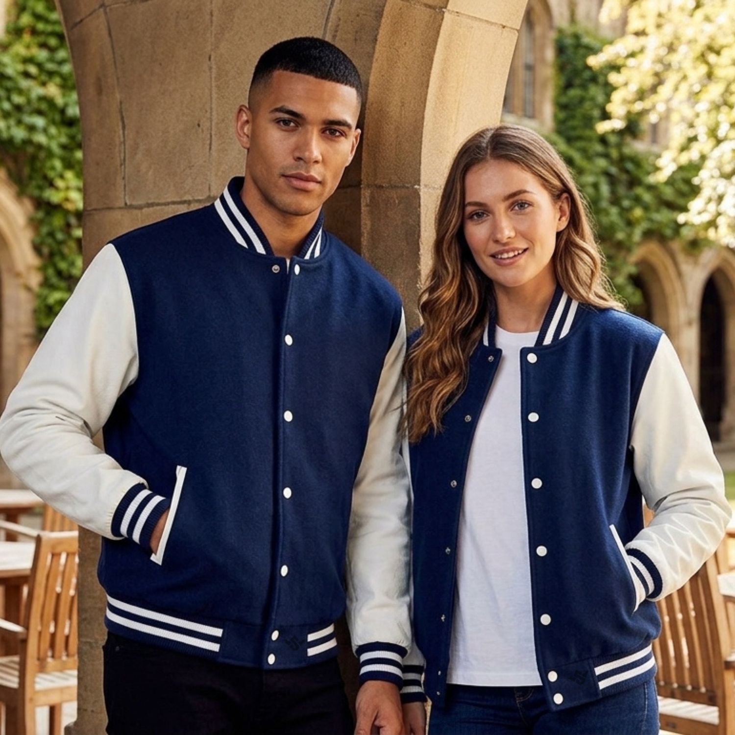 Blue And White Varsity Jackets For Teams