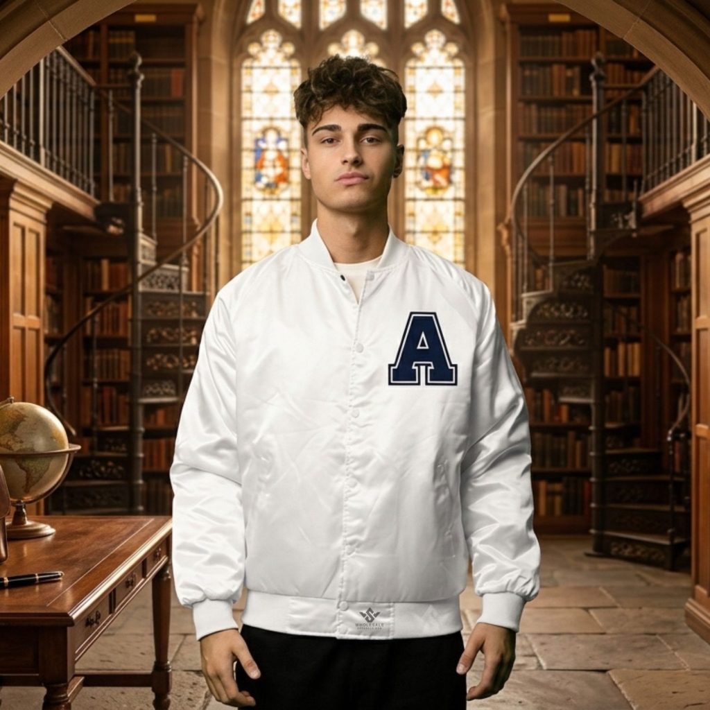 Wholesale Letterman Jackets With Embroidery
