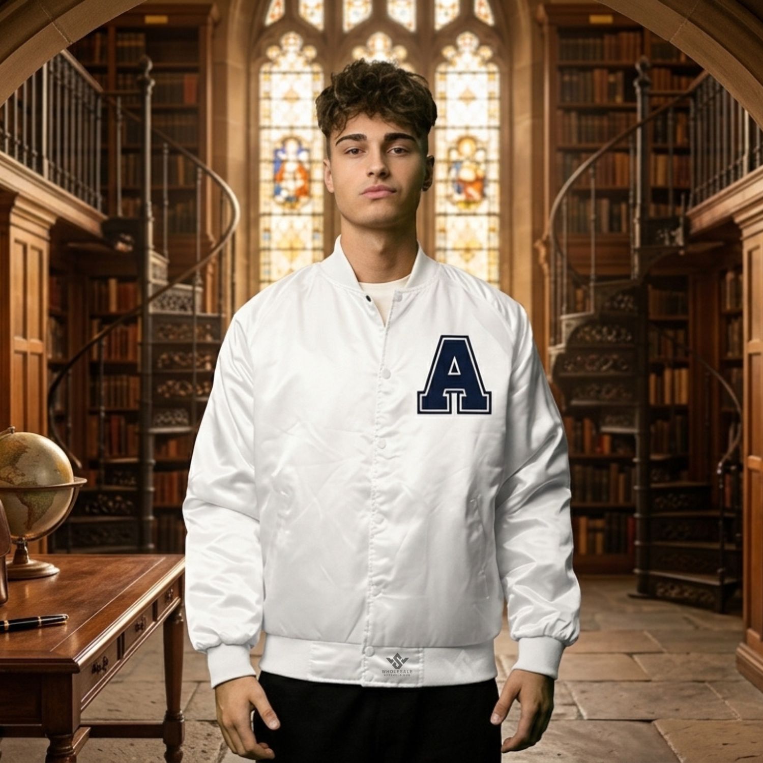 Wholesale Letterman Jackets With Embroidery