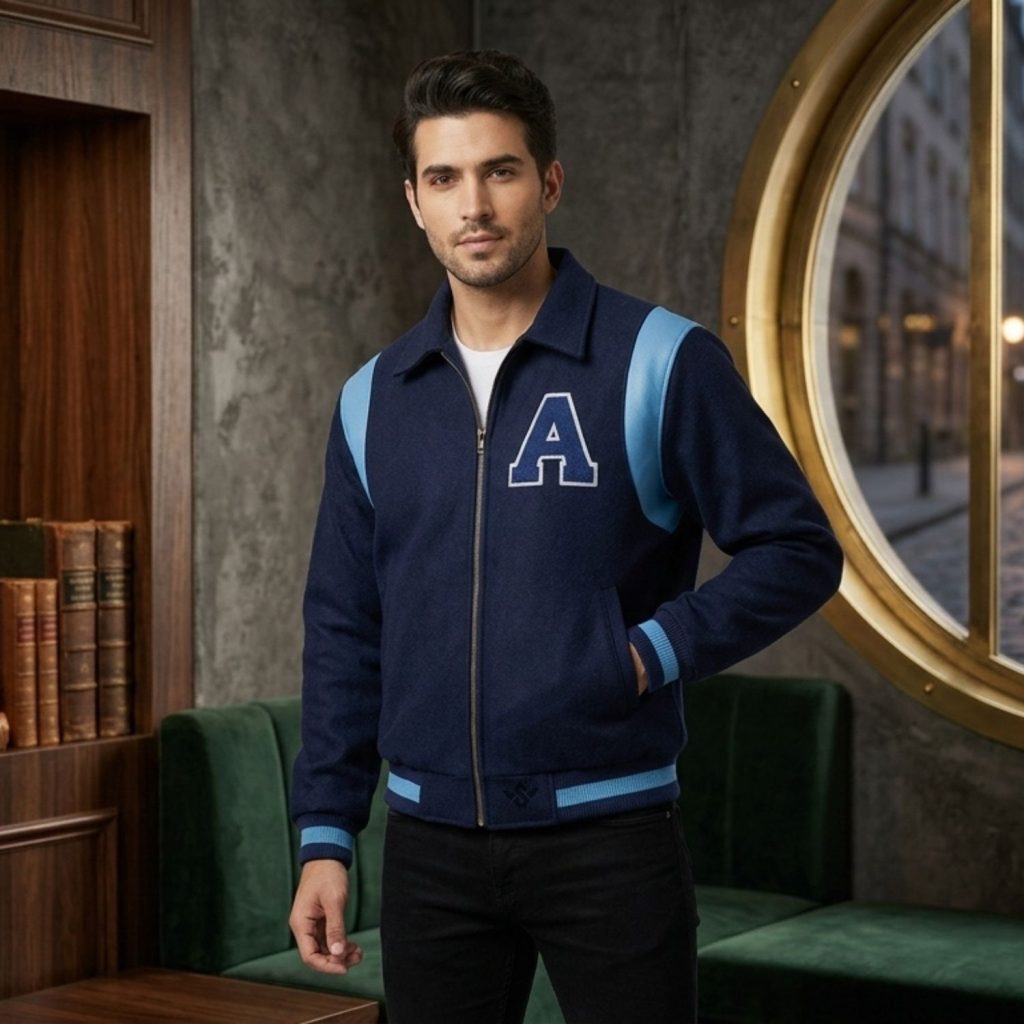 Custom Made Embroidery Varsity Jackets