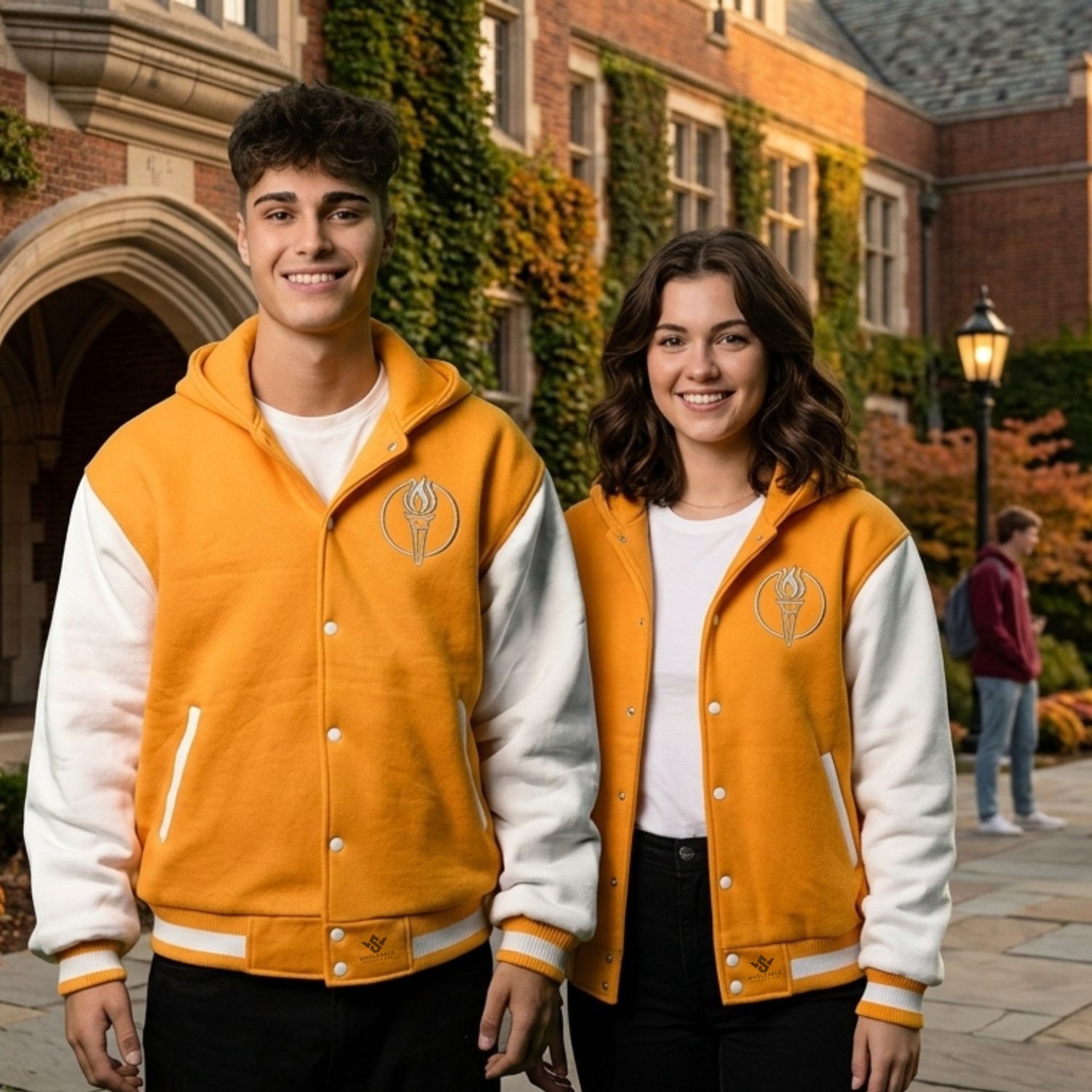 Wholesale Baseball Jackets For Students With Logo