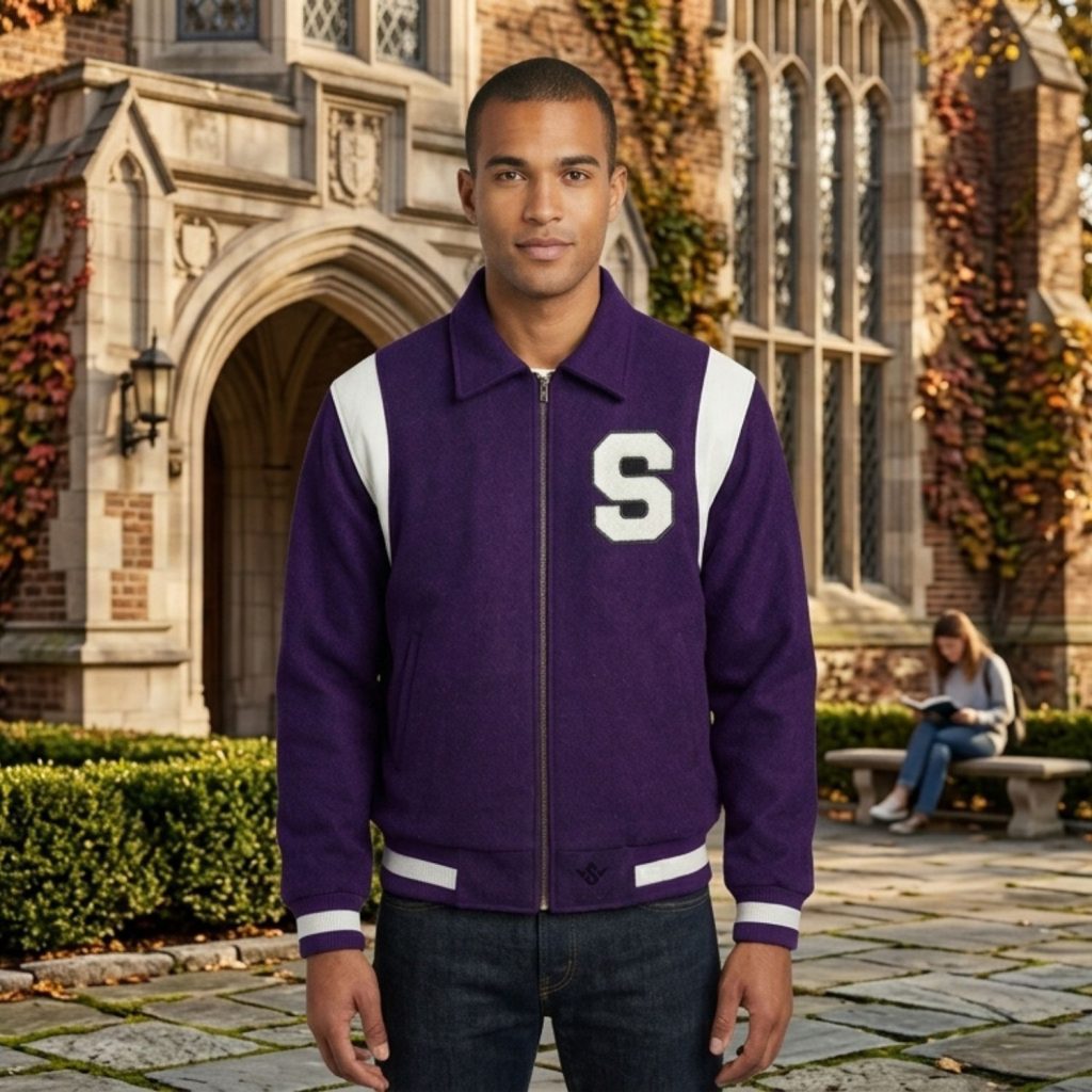 Custom Made Baseball Jackets For High School