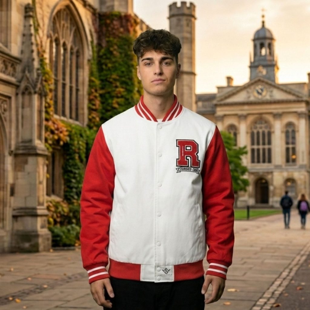 Custom Baseball Jackets With Embroidered