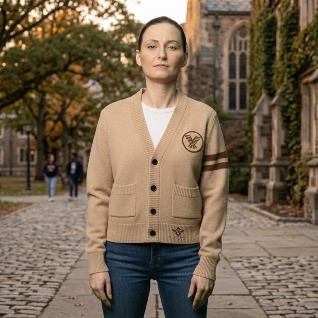 Custom Cardigans With Embroidery